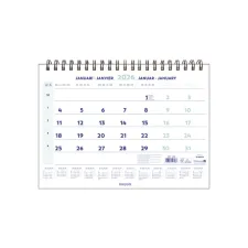 1-Maandskalender 2027 Brepols 43x31.5cm