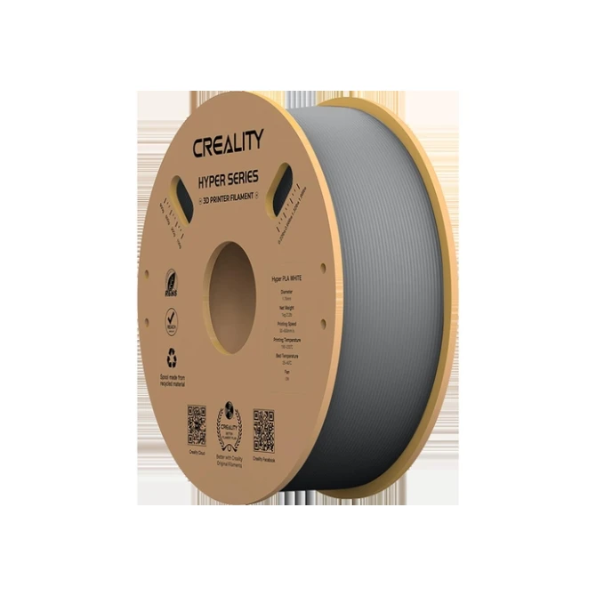 3D Filament Creality Hyper PLA 1.75mm grijs1kg
