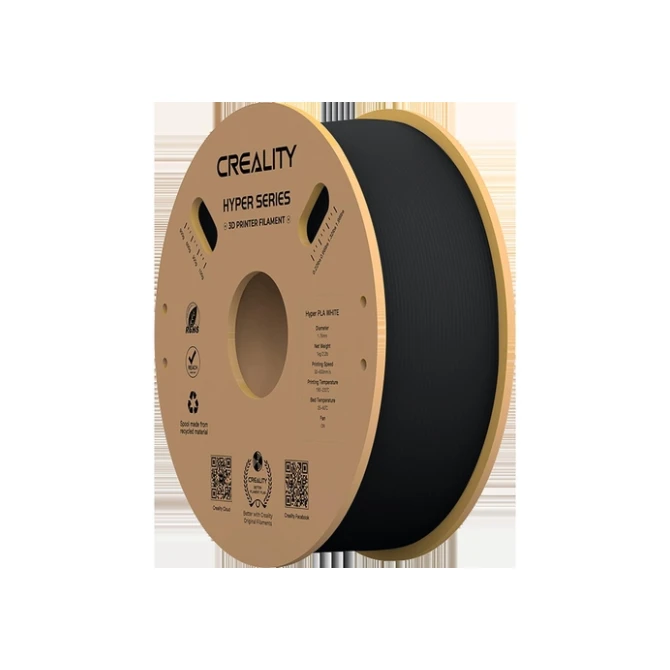 3D Filament Creality Hyper PLA 1.75mm zwart 1kg