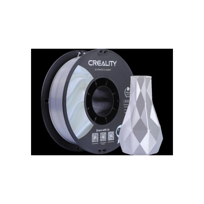 3D Filament Creality PLA 1.75mm Silk zilver 1kg