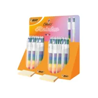4-Kleuren balpen Bic regenboog medium assorti