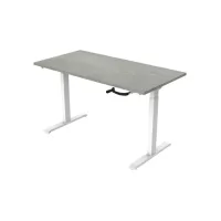 Bureau slinger. 120X80cm. Oxyd Blad. Witte Poten