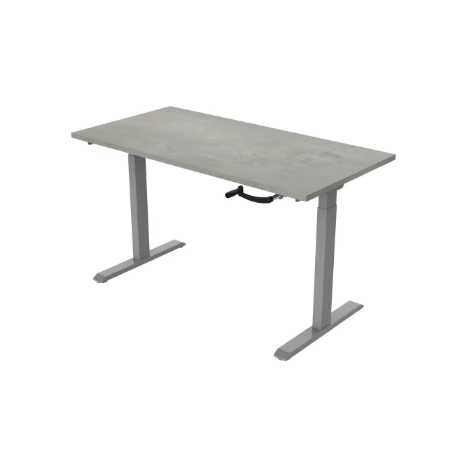 Bureau slinger. 160X80cm. Oxyd Blad. Aluminium Poten