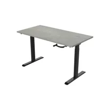 Bureau slinger. 160X80cm. Oxyd Blad. Zwarte Poten