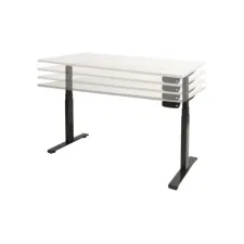 Dextro Plus Bureau 160 x 80 Honey Castello Zwarte Poten