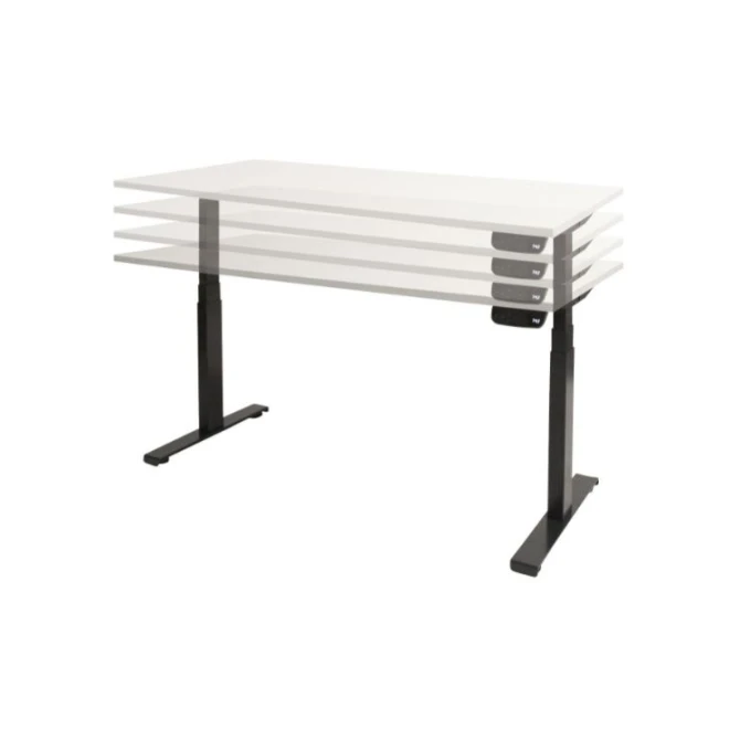 Dextro Plus Bureau 160 x 80 Honey Castello Zwarte Poten