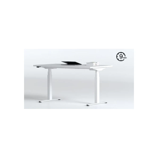 ModuQ Elektrisch Zit-sta-bureau 120 x 80 cm Wit