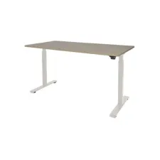 Schaffenburg Dextro Basic Verstelbaar Bureau. 120 x 80 cm. Robson. Wit