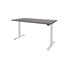 Schaffenburg Dextro Basic Verstelbaar Bureau. 160 x 80 cm. Logan. Wit