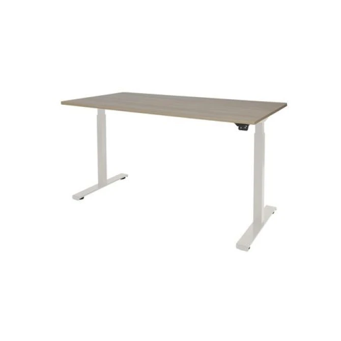 Schaffenburg Dextro Basic Verstelbaar Bureau. 160 x 80 cm. Robson. Wit