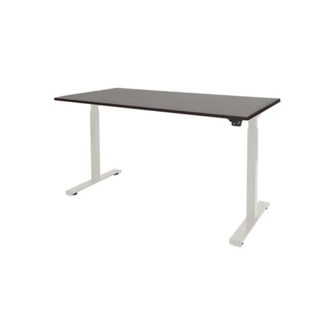 Schaffenburg Dextro Basic Verstelbaar Bureau. 180 x 80 cm. Logan. Wit