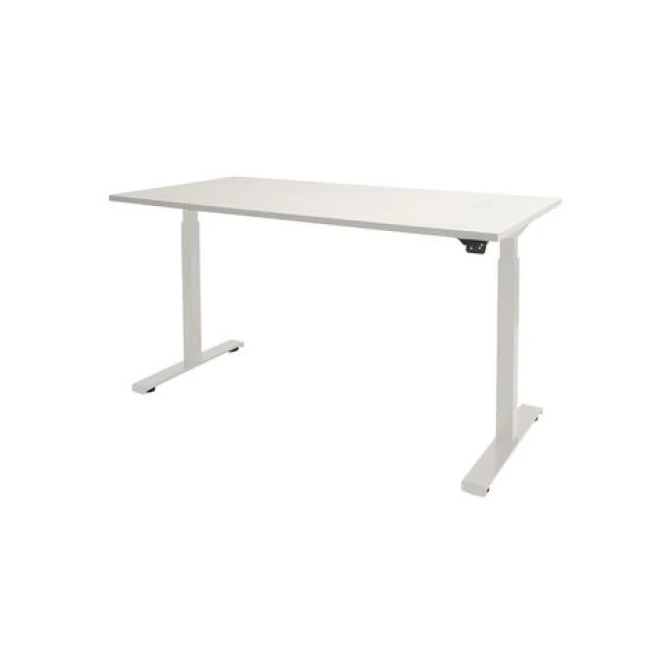 Schaffenburg Dextro Basic Verstelbaar Bureau. 180 x 80 cm. Wit