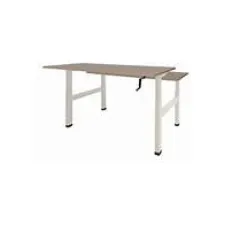 Schaffenburg Dextro Duo Zit-Sta Bureau. 120 x 80 cm. Havana. Wit