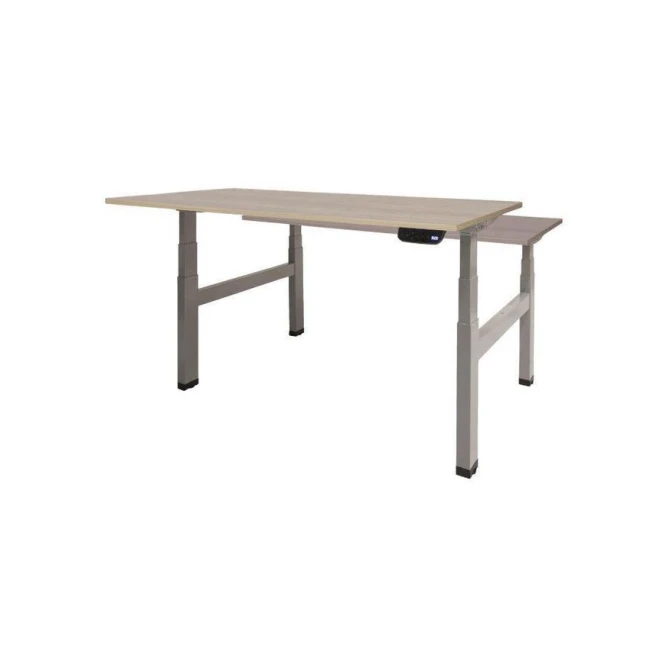 Schaffenburg Dextro Plus Duo Verstelbaar Bureau. 160 x 80 cm. Robson. Aluminium