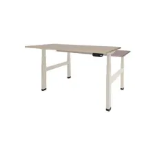 Schaffenburg Dextro Plus Duo Verstelbaar Bureau. 160 x 80 cm. Robson. Wit