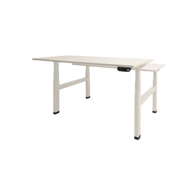 Schaffenburg Dextro Plus Duo Verstelbaar Bureau. 160 x 80 cm. Wit