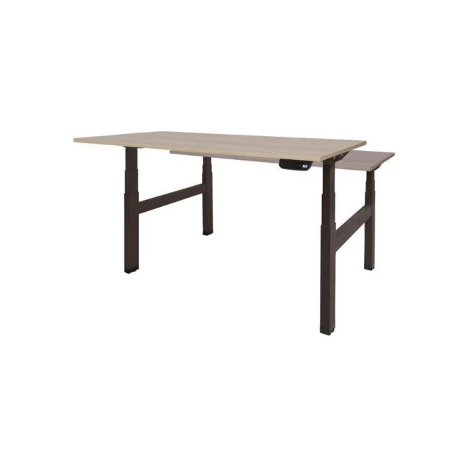 Schaffenburg Dextro Plus Duo Verstelbaar Bureau. 180 x 80 cm. Robson. Zwart