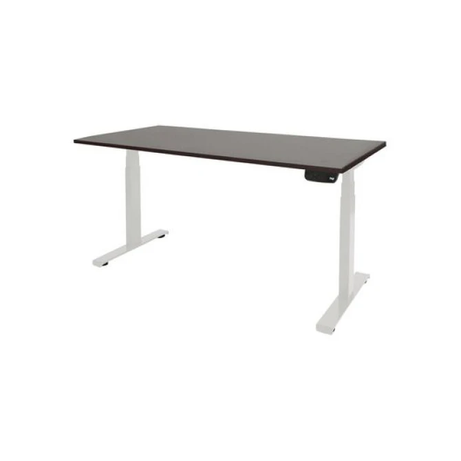 Schaffenburg Dextro Plus Verstelbaar Bureau. 160 x 80 cm. Logan. Wit