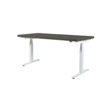 Schaffenburg Dextro Plus Verstelbaar Bureau. 180 x 80 cm. Logan. Wit
