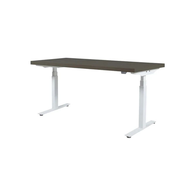 Schaffenburg Dextro Plus Verstelbaar Bureau. 180 x 80 cm. Logan. Wit