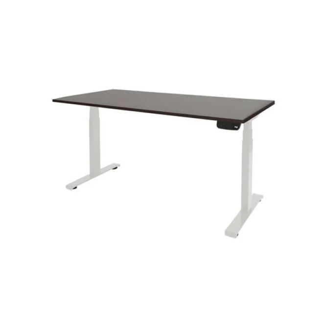 Schaffenburg Dextro Plus Verstelbaar Bureau. 180 x 90 cm. Logan. Wit