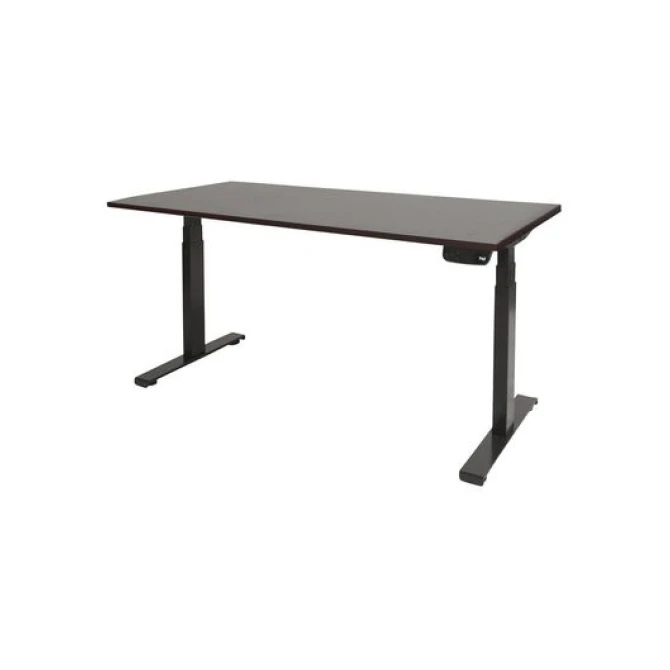 Schaffenburg Dextro Plus Verstelbaar Bureau. 180 x 90 cm. Logan. Zwart