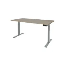 Schaffenburg Dextro Plus Verstelbaar Bureau. 180 x 90 cm. Robson. Aluminium Schaffenburg Dextro Plus Verstelbaar Bureau. 180 x 90 cm. Robson. Aluminium