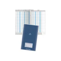 Aanwezigheidsregister Aurora 155x260mm Nederlandstalig 56 pagina's