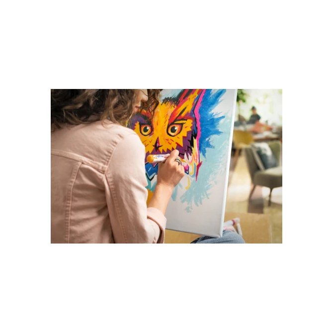 Acrylmarker edding e-5000 breed verkeersrood Acrylmarker edding e-5000 breed verkeersrood