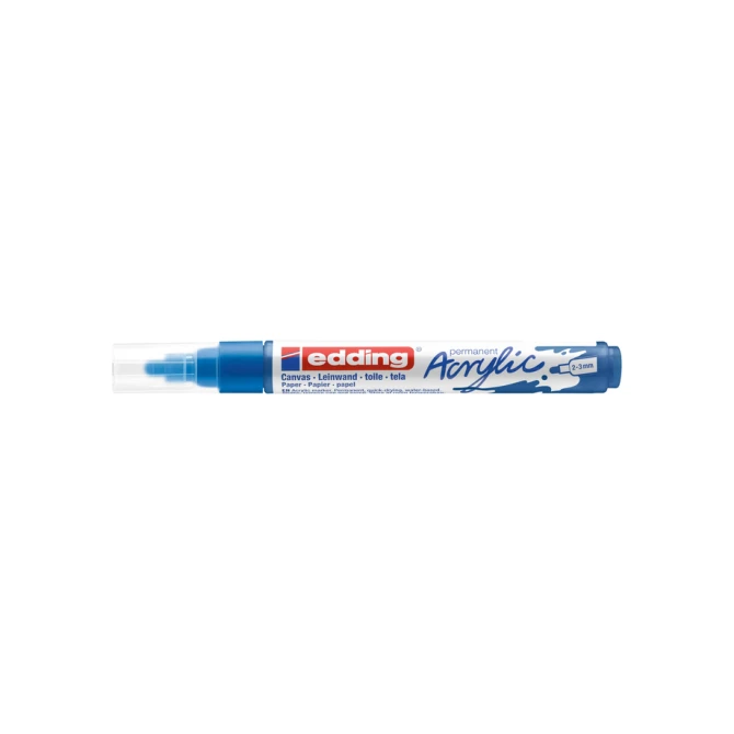 Acrylmarker edding e-5100 medium gentiaanblauw