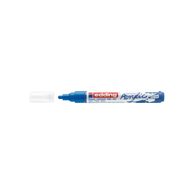 Acrylmarker edding e-5100 medium gentiaanblauw