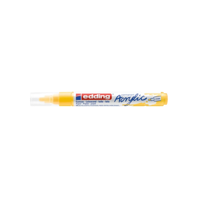 Acrylmarker edding e-5100 medium verkeersgeel