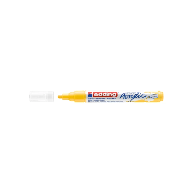 Acrylmarker edding e-5100 medium verkeersgeel