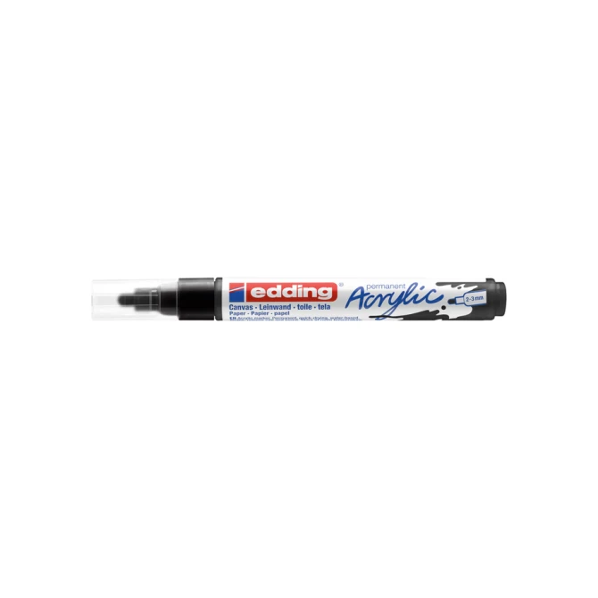 Acrylmarker edding e-5100 medium zwart