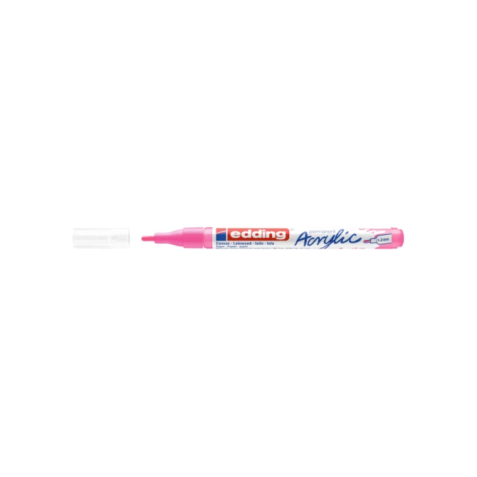 Acrylmarker edding e-5300 fijn elegant neon roze