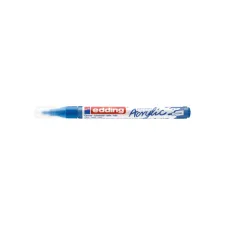 Acrylmarker edding e-5300 fijn gentiaanblauw Acrylmarker edding e-5300 fijn gentiaanblauw