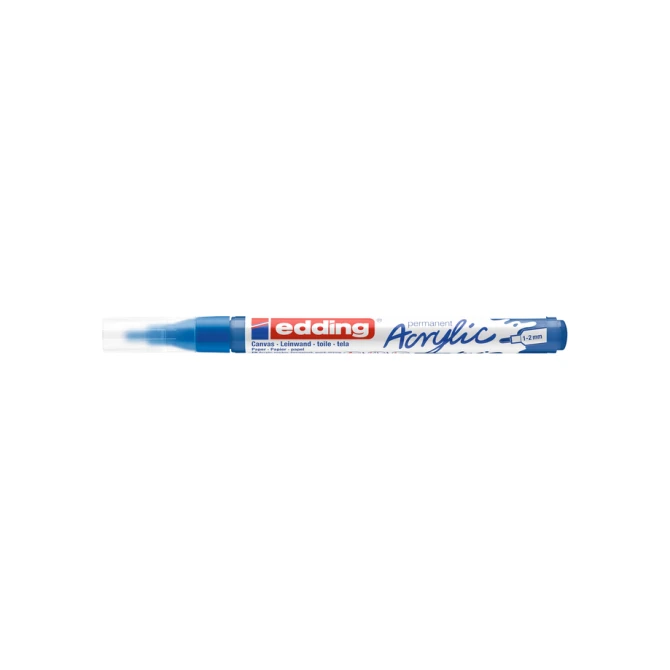 Acrylmarker edding e-5300 fijn gentiaanblauw