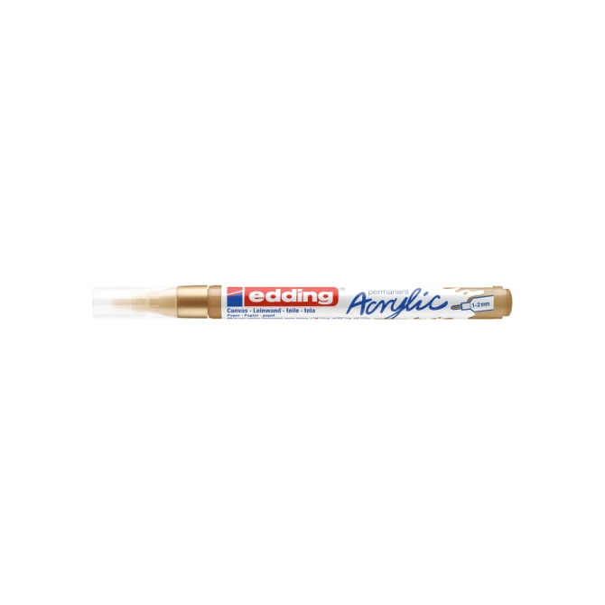 Acrylmarker edding e-5300 fijn rijkgoud