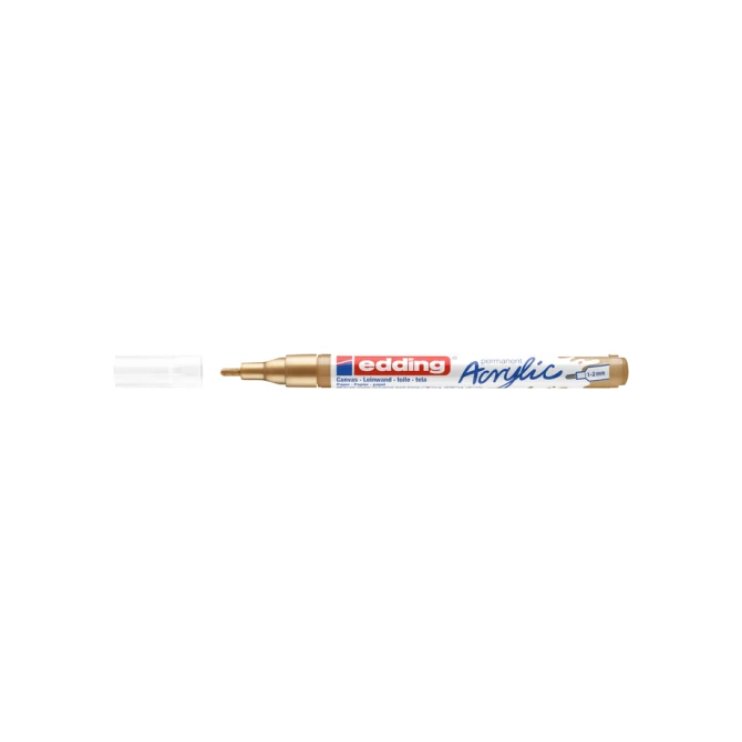 Acrylmarker edding e-5300 fijn rijkgoud