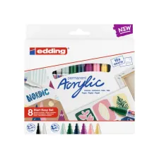 Acrylmarker edding starterskit klein Scandinavisch Acrylmarker edding starterskit klein Scandinavisch