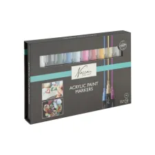 Acrylmarker Nassau set à 10 kleuren Acrylmarker Nassau set à 10 kleuren