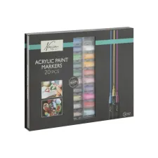 Acrylmarker Nassau set à 20 kleuren Acrylmarker Nassau set à 20 kleuren