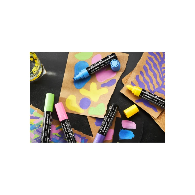 Acrylmarker STABILO  Free Acrylic T800C zwart