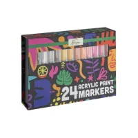 Acrylmarkers Nassau set à 24 kleuren