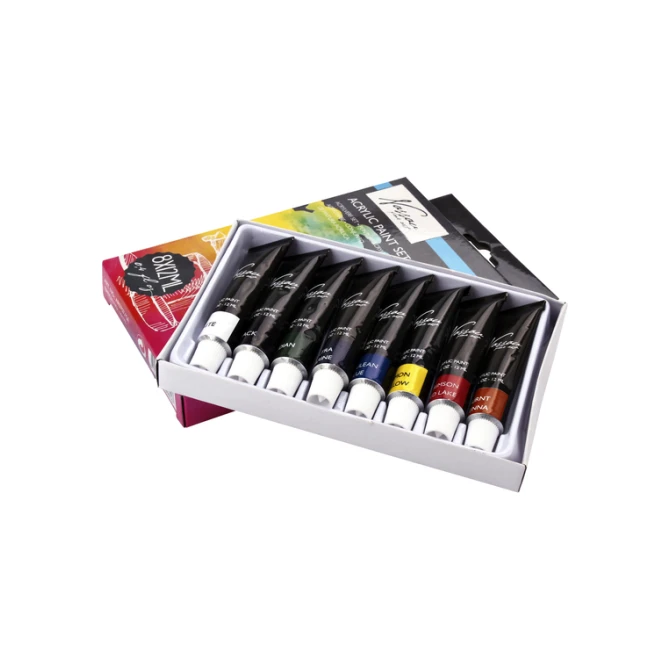 Acrylverf Nassau Art set met 8 kleuren
