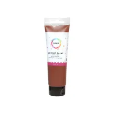 Acrylverf Qrea 120 ml burnt sienna Acrylverf Qrea 120 ml burnt sienna