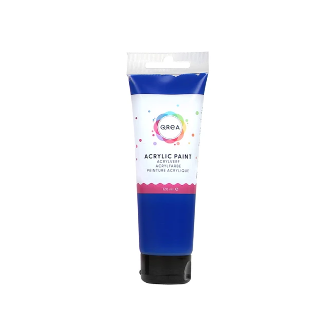 Acrylverf Qrea 120 ml phtalo blauw