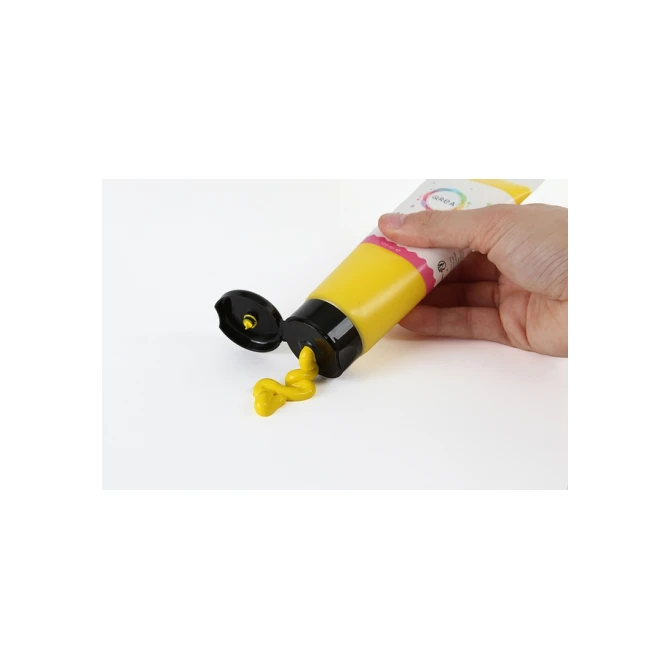 Acrylverf Qrea 120 ml primair geel