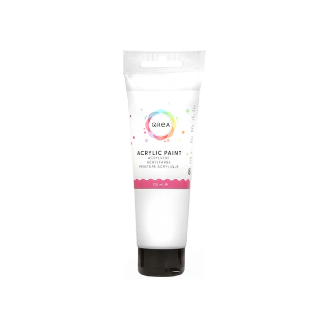Acrylverf Qrea 120 ml wit