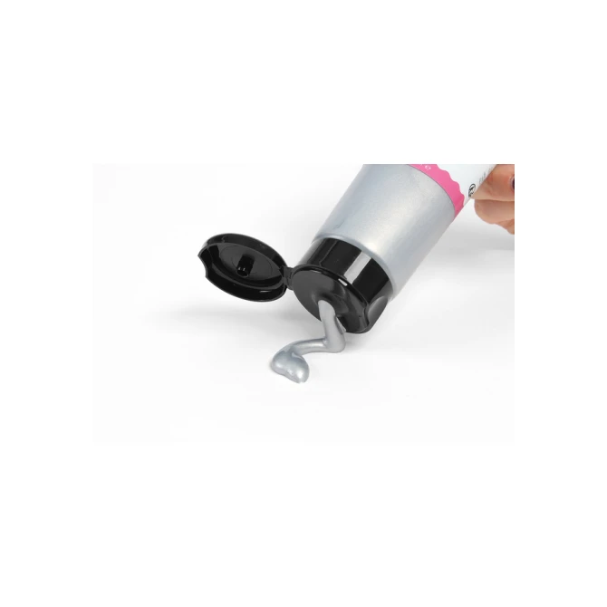 Acrylverf Qrea 120 ml zilver